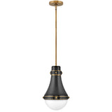 Hinkley Oliver Small Pendant Light | Black
