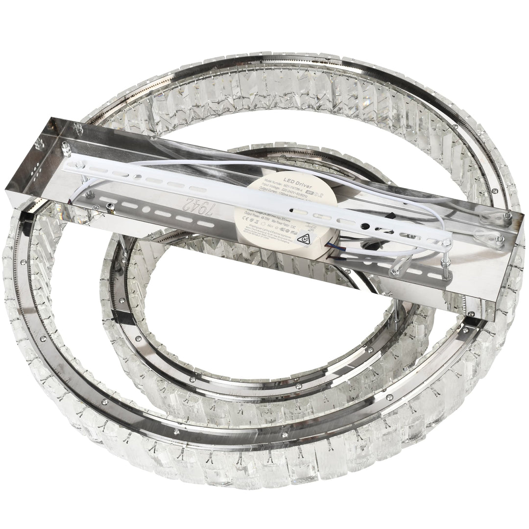 Telbix Rias 2 Ring CTC Light | Chrome