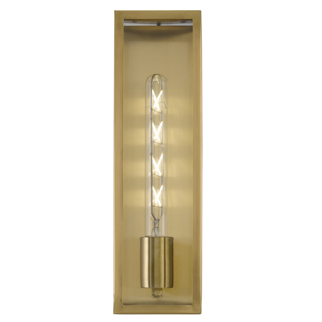 Telbix Arzano Medium Wall Light | Antique Brass