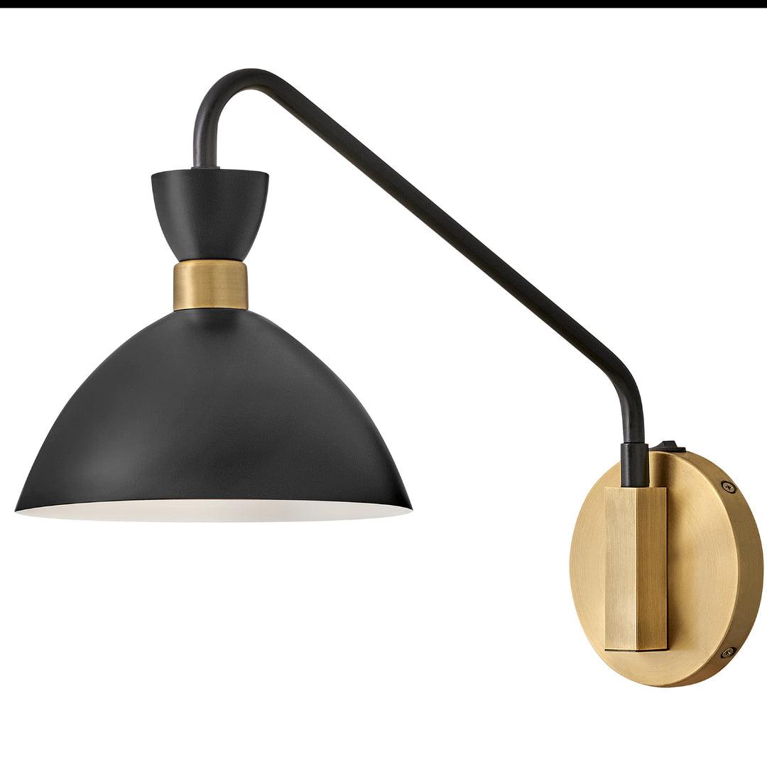 Hinkley Simon Wall Light by Lark | Black