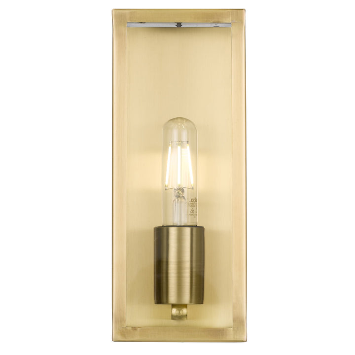 Telbix Arzano Small Wall Light | Antique Brass