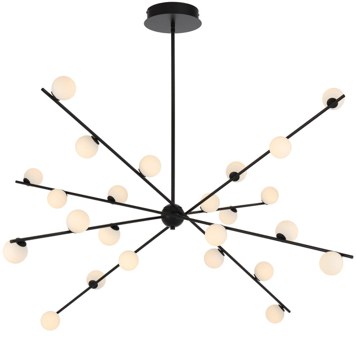 Telbix Captiva 24 Light LED Pendant | Black