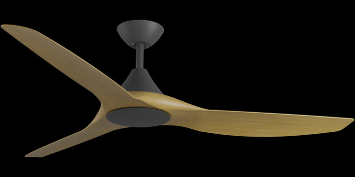 Calibo Smart CloudFan 60" (1520mm) ABS Energy Efficient DC Ceiling Fan and Remote | Black & Teak
