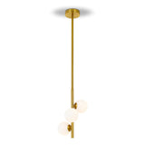 Telbix Moran Vertical Bar Pendant Light | Gold