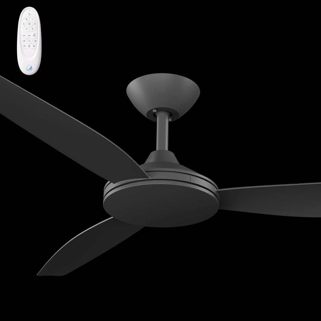 Calibo Condor 56" DC Smart Ceiling Fan with Remote Control | Black