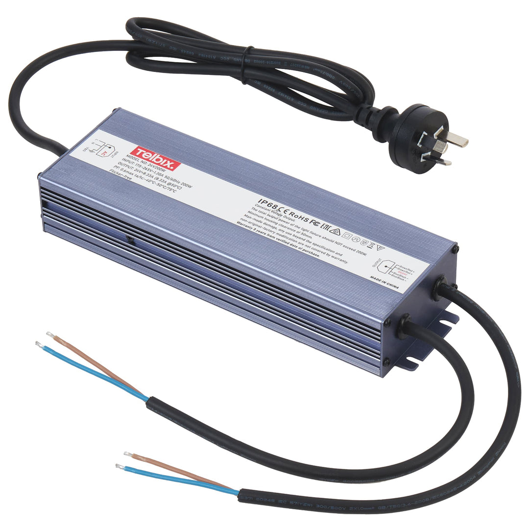 Telbix 24V Outdoor Transformer LED Driver | 200W