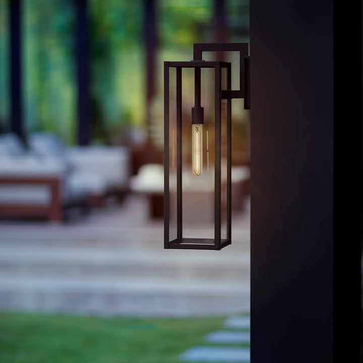 Hinkley Max Large Exterior Wall Light | Black