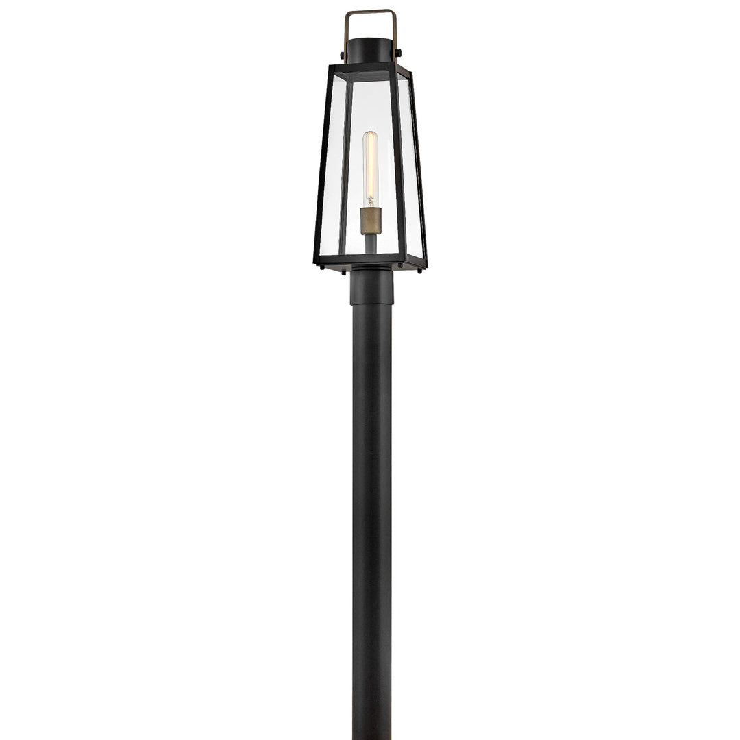Hinkley Hugh Large Exterior Post Light by Lark | Black