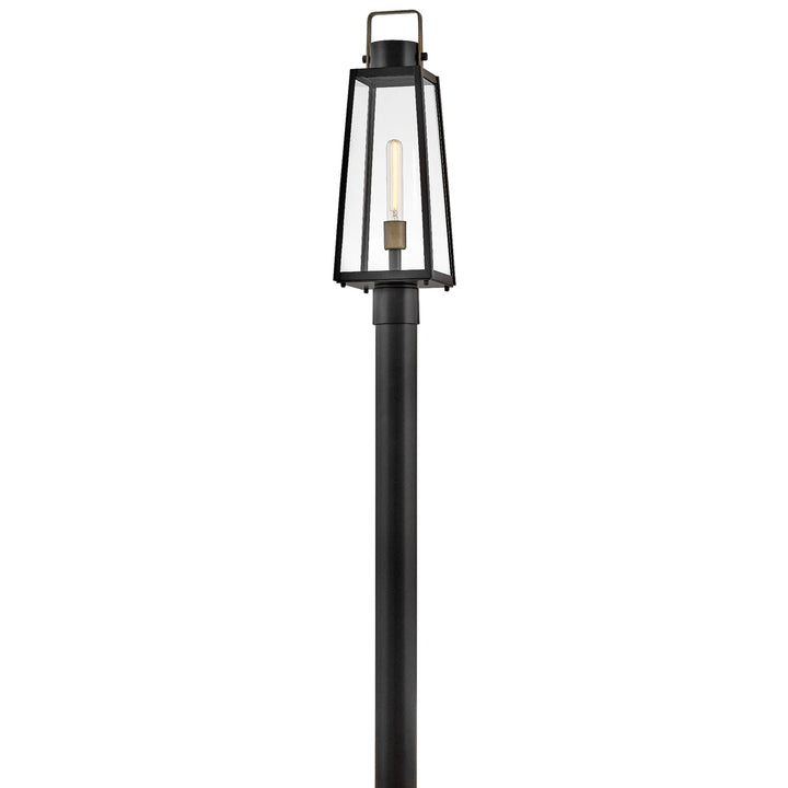 Hinkley Hugh Large Exterior Post Light by Lark | Black