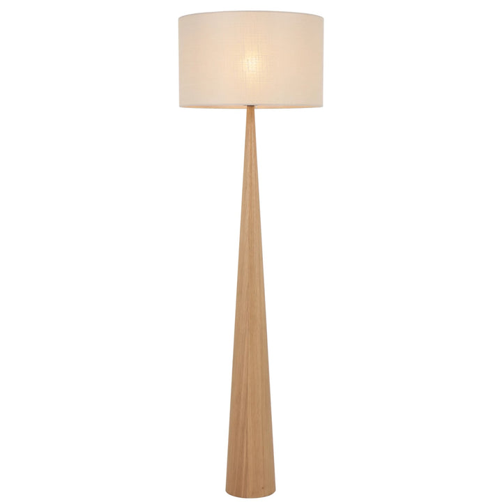 Telbix Lovisa Floor Lamp | Oak
