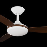 Calibo Condor 48" DC Smart Ceiling Fan with LED Light and Remote Control | White and Koa