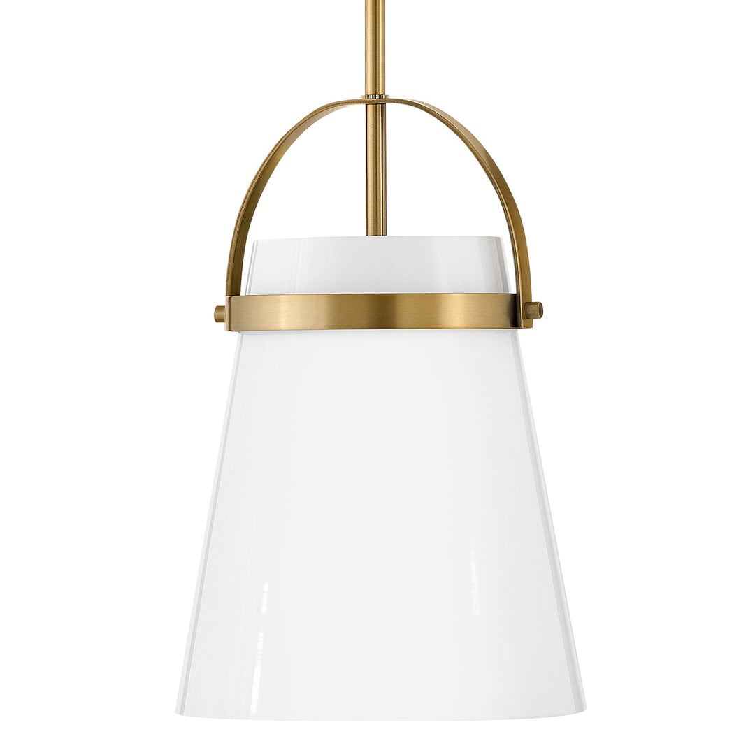 Hinkley Tori Small Pendant Light by Lark | Lacquered Brass