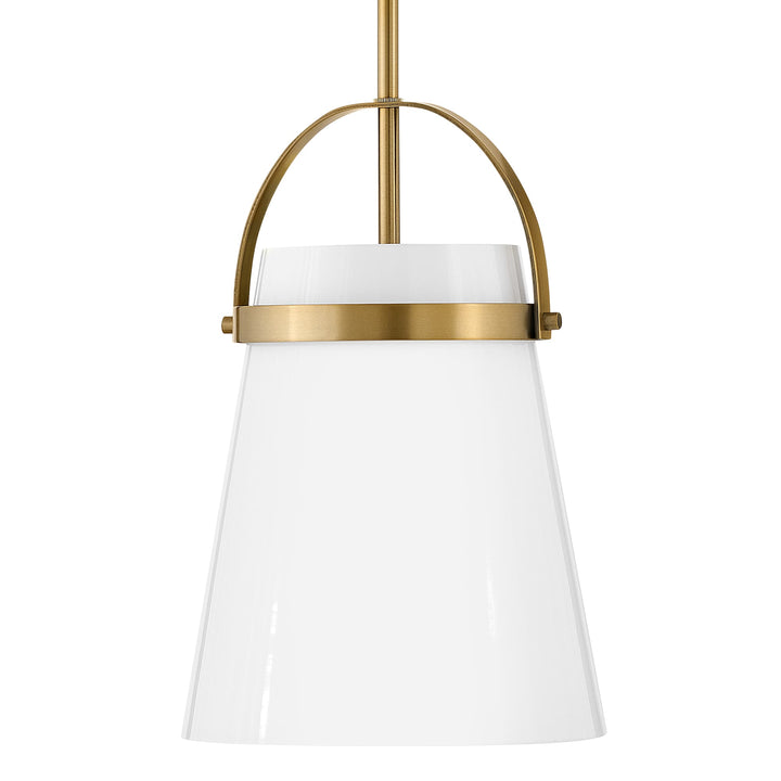 Hinkley Tori Small Pendant Light by Lark | Lacquered Brass