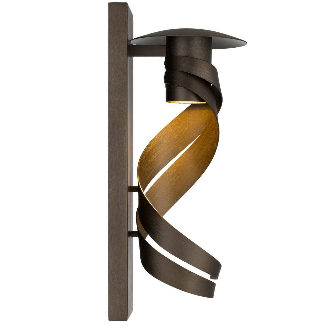 Telbix Tobera 1 Light Exterior Wall Light IP44 | Bronze
