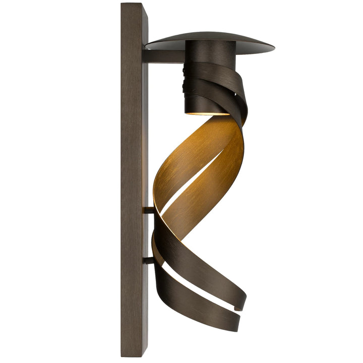 Telbix Tobera 1 Light Exterior Wall Light IP44 | Bronze