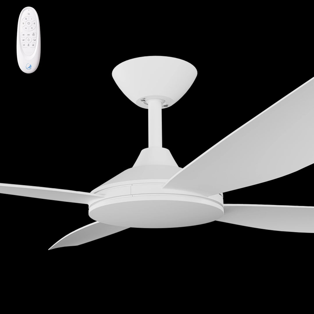 Calibo Vanga 52" DC Smart Ceiling Fan with Remote Control | White