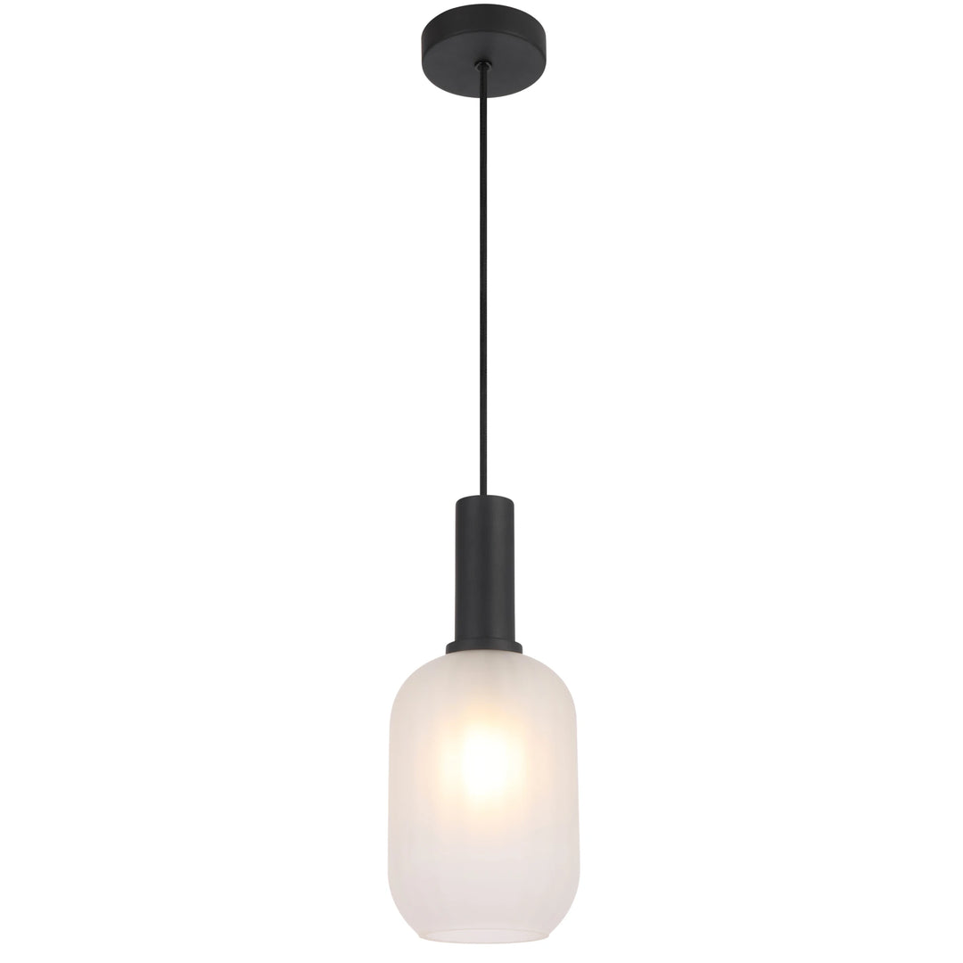 Telbix Black Aosta Pendant Light | Small