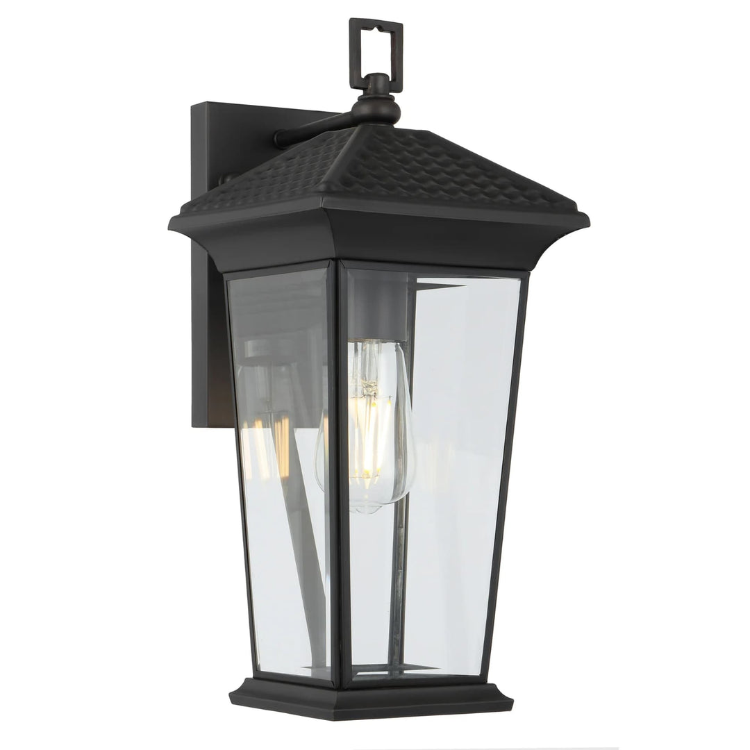 Telbix Zeldin 40 Exterior Wall Light (E27) | Black