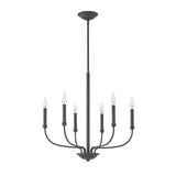 Hinkley Alister 6 Light Chandelier | Buckeye Bronze