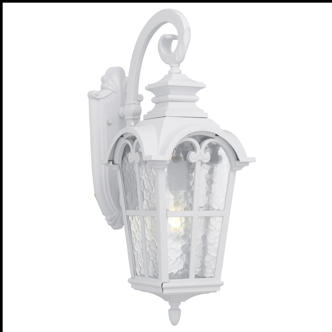 Telbix Shelton Exterior Wall Light | White