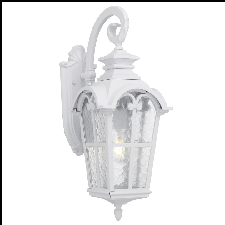 Telbix Shelton Exterior Wall Light | White