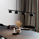 Nordlux Clyde 4 Light LED Rail Pendant | Black