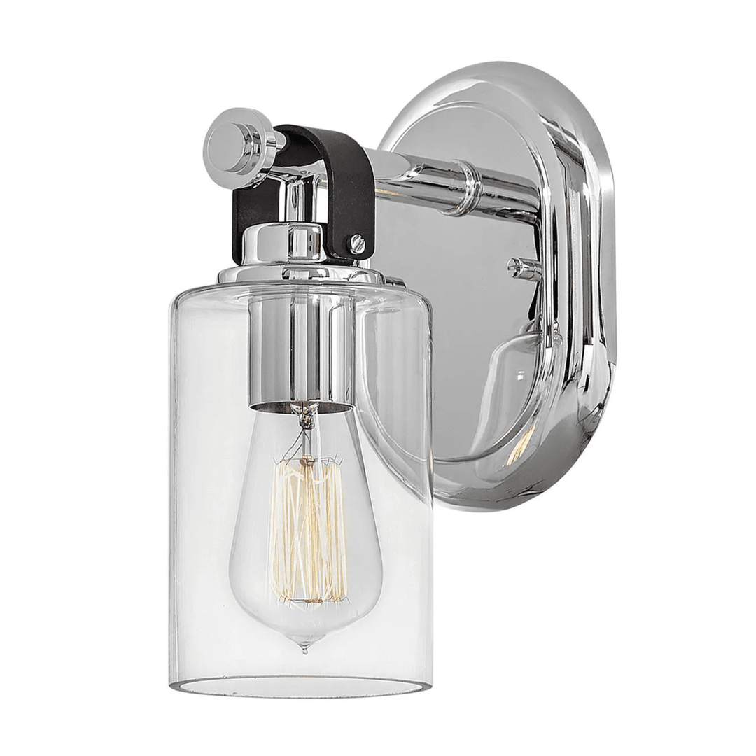 Hinkley Halstead Single Wall Sconce (E27) | Chrome
