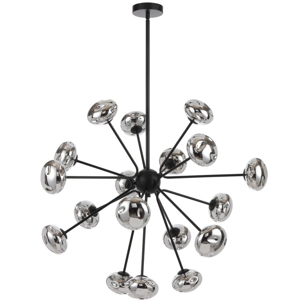 Telbix Varlin 18 Light Pendant | Black