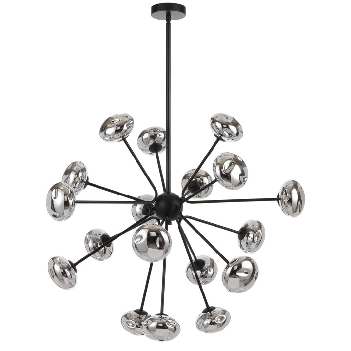Telbix Varlin 18 Light Pendant | Black