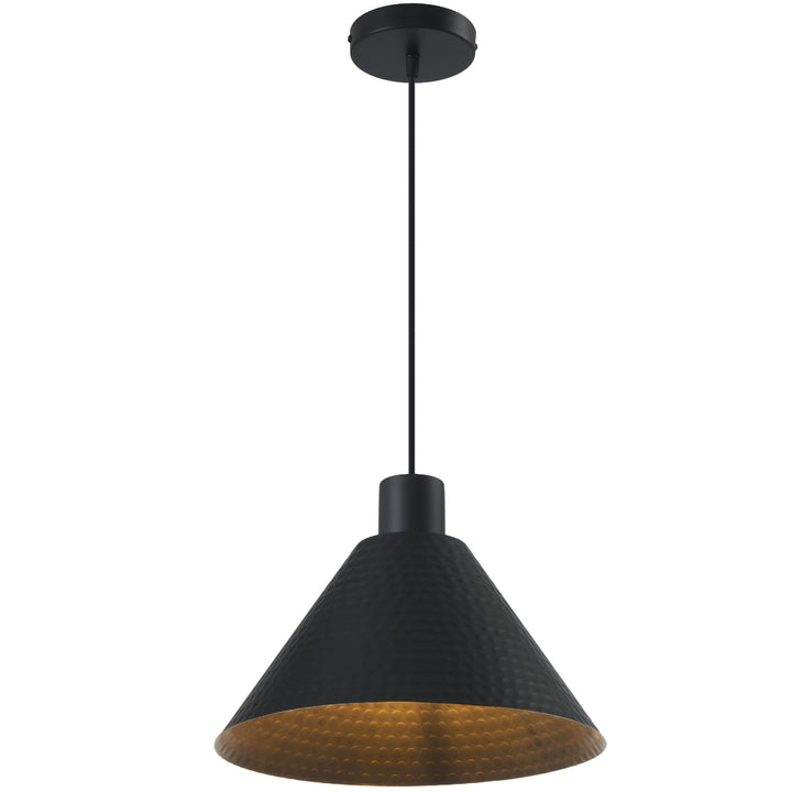 Telbix Kestra Small Pendant Light | Black