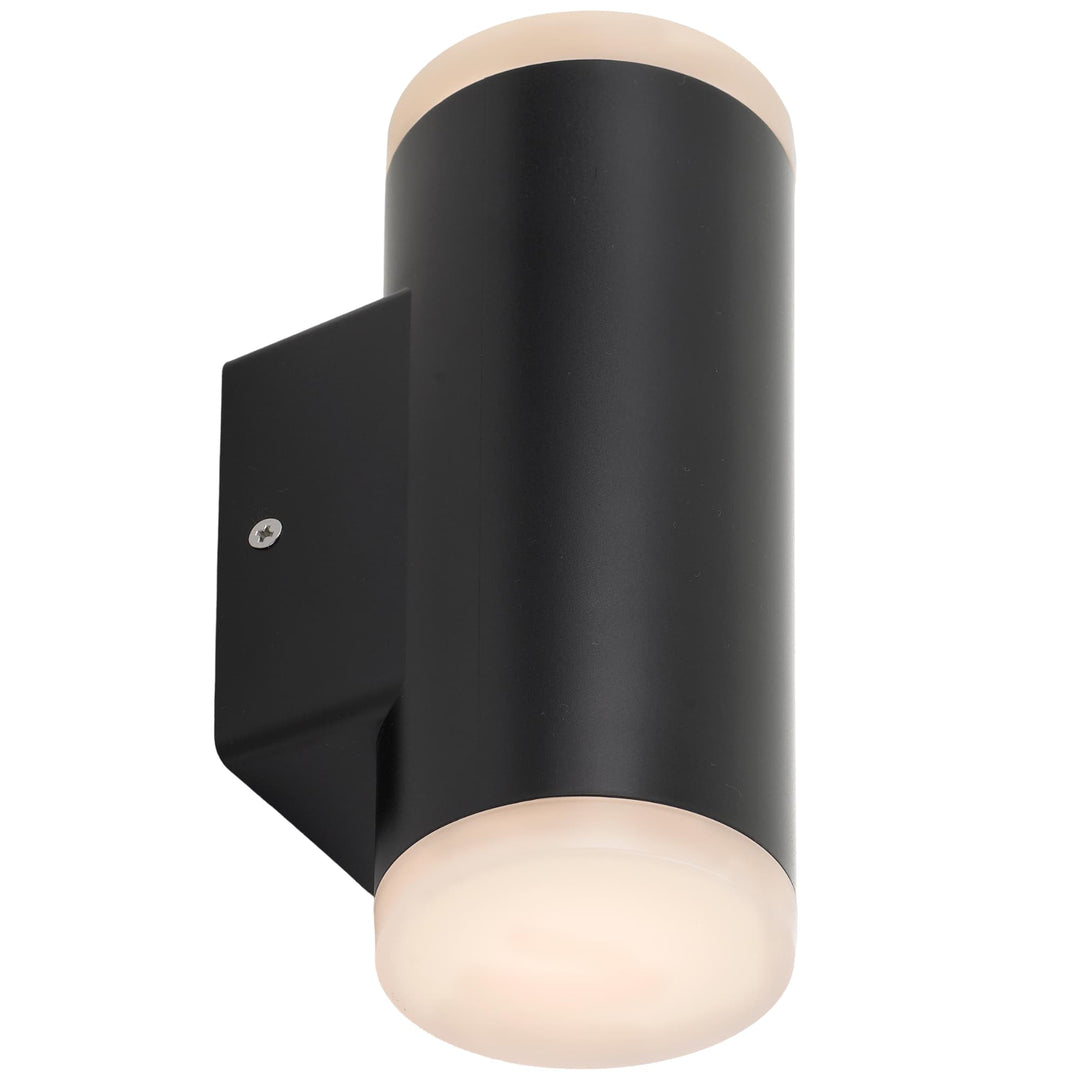 Telbix Ludek Up/Down CCT LED Wall Light | Black