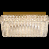 Calibo Gleam Crystalline 400mm Square LED CTC Light | Gold