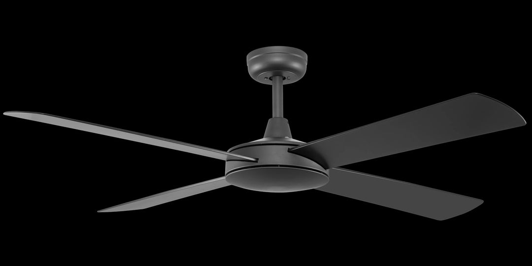 Fanco Eco Silent Deluxe 56" Smart DC Ceiling Fan with Remote | Black