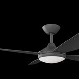Calibo Vanga 56" DC Smart Ceiling Fan with LED Light and Remote Control | Black