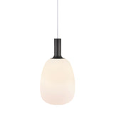 Nordlux Alton 23 Hand-Crafted Glass Oblong Pendant (E27) | White