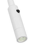 Telbix Solio Modern Minimalist Adjustable Tubular LED Wall Light | White
