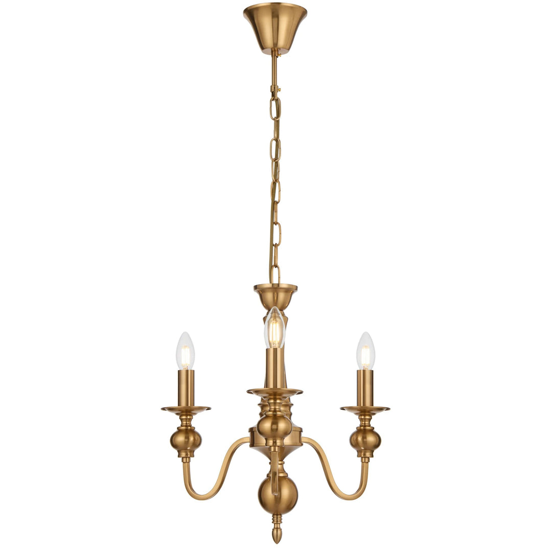 Telbix Siedel 3-Light Pendant | Copper