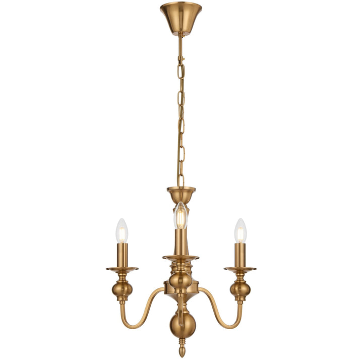 Telbix Siedel 3-Light Pendant | Copper