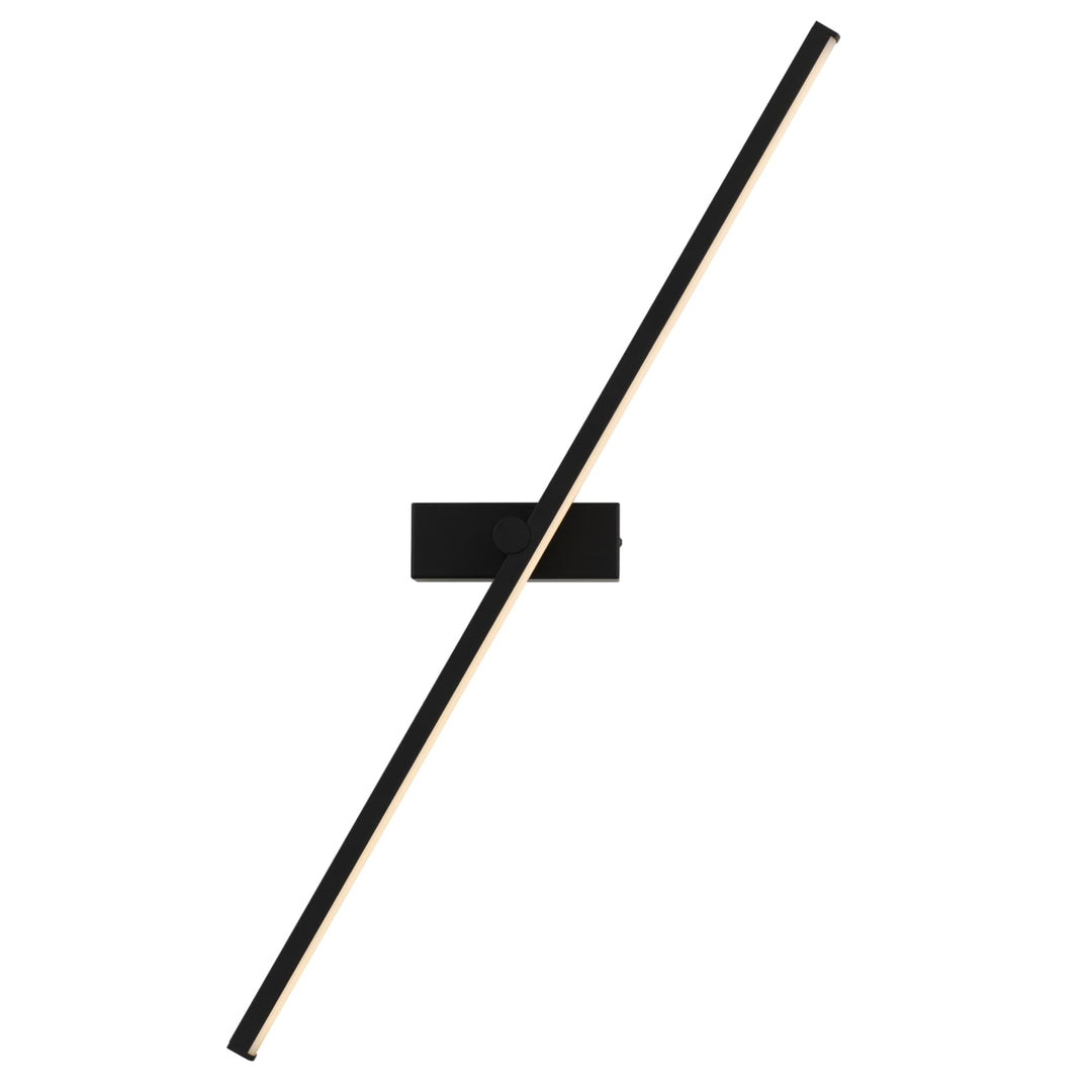 Telbix Foley Large Tricolour LED Vanity Light | Black