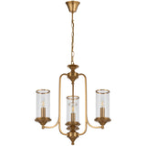 Telbix Velden 4 Light Pendant | Copper