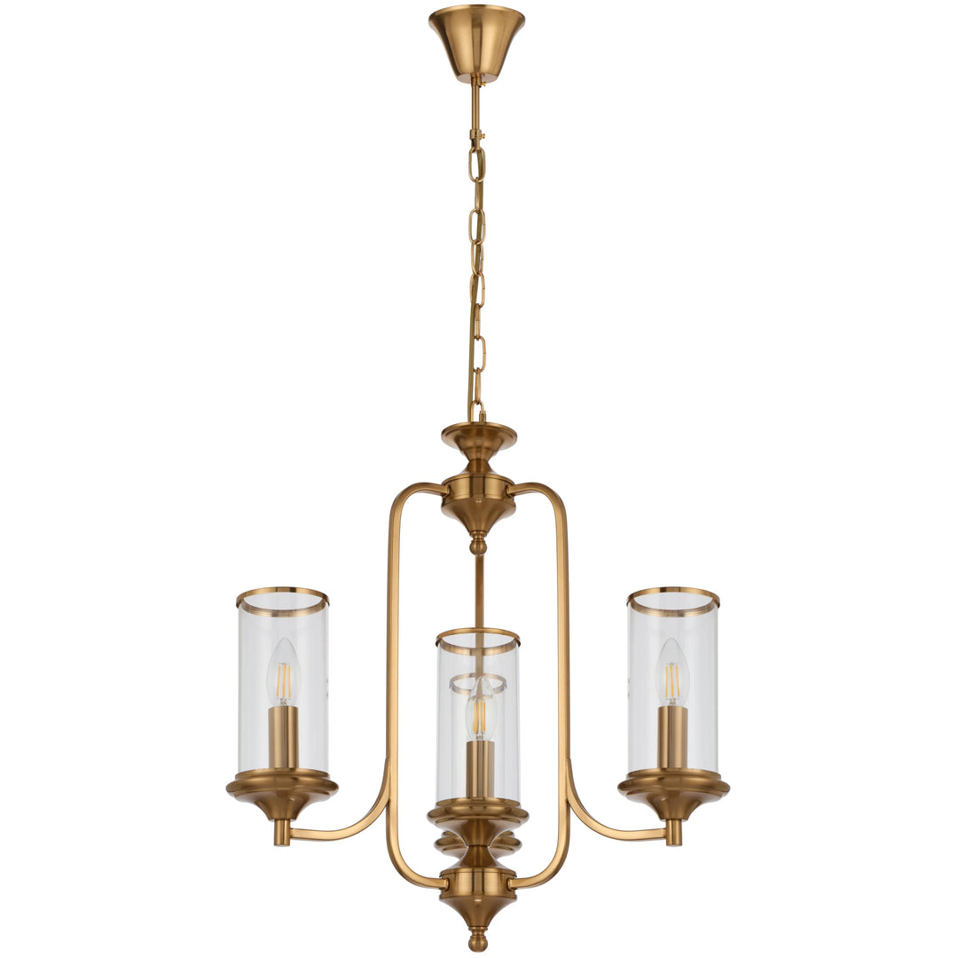 Telbix Velden 4 Light Pendant | Copper