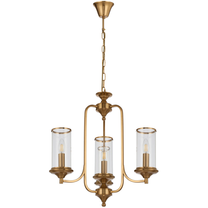 Telbix Velden 4 Light Pendant | Copper
