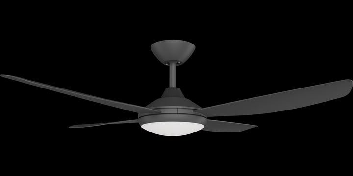 Calibo Vanga 48" DC Smart Ceiling Fan with LED Light and Remote Control | Black