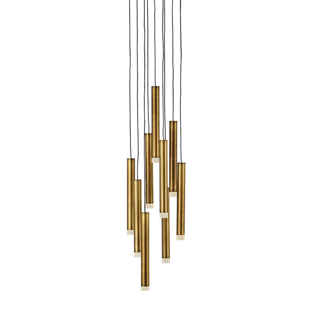 Hinkley Harmony 9 Light LED Pendant | Heritage Brass