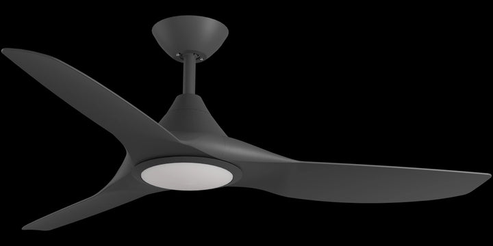Calibo Smart CloudFan 48"(1220mm) ABS DC Ceiling Fan with 20W CCT LED Light and Remote | Black