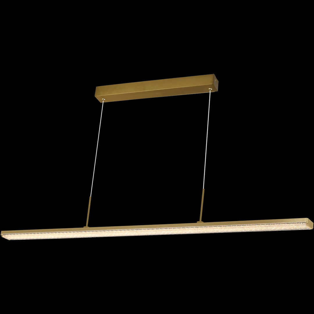 Calibo Dazzle 1500mm Linear LED Pendant | Brass
