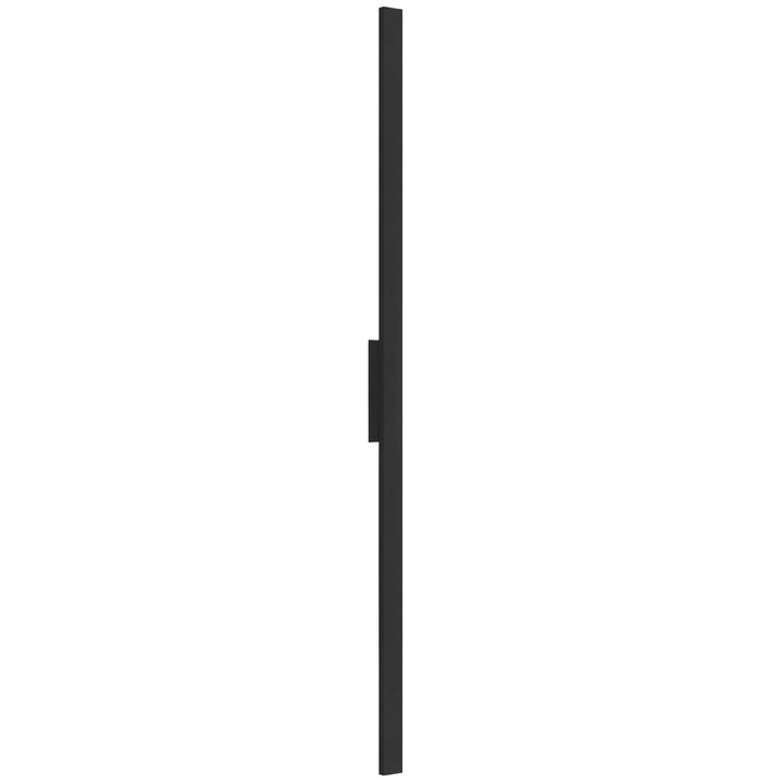 Telbix Ebiza Tall Slimline Tricolour LED Exterior Wall Light | Black