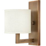 Hinkley Hampton 1 Light Wall Light | Brushed Bronze