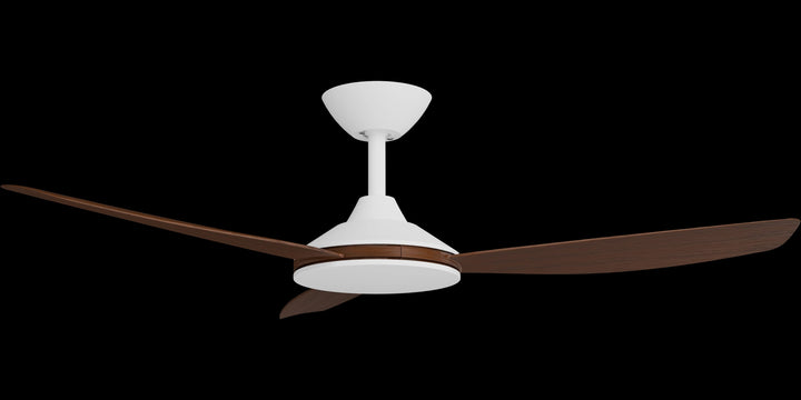 Calibo Condor 48" DC Smart Ceiling Fan with Remote Control | White and Koa
