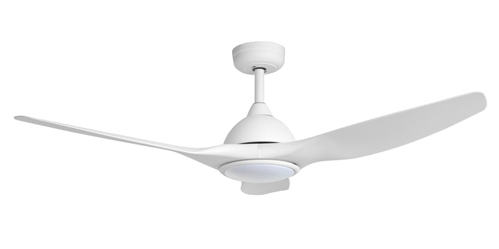 Fanco Horizon Smart High Airflow 52" DC Ceiling Fan with CCT LED Light & Remote | White